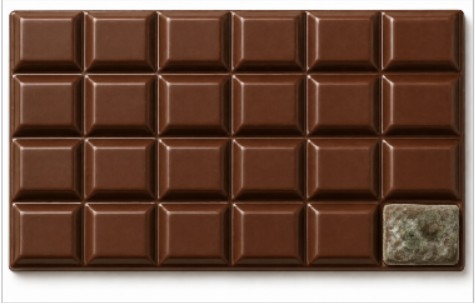 Illustration de la tablette de chocolat Illustration de la tablette de chocolat