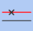 Fig 2. Bouton pour construire une droite parallèle à une droite passant par un point